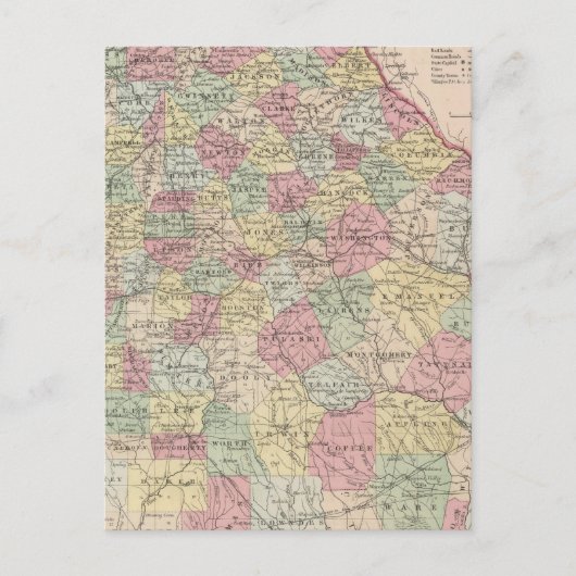 Georgië Briefkaart (Voorkant)