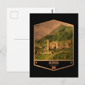 Georgië Briefkaart (Voorkant / Achterkant)