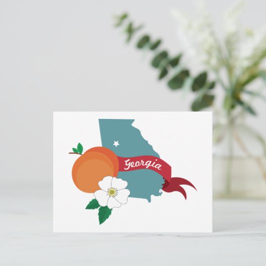 Georgië Briefkaart (Staand voorkant)