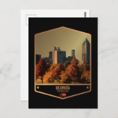 Georgië Briefkaart (Voorkant / Achterkant)