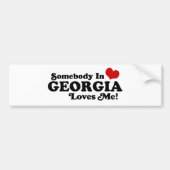 Georgië Bumpersticker (Voorkant)