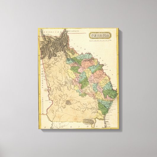 Georgië Canvas Afdruk (Voorkant)