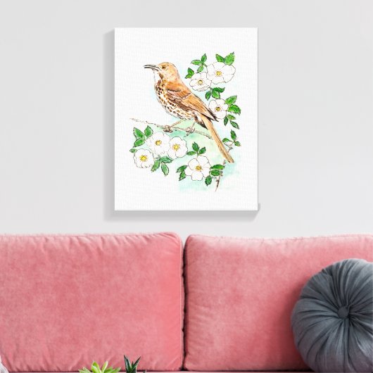 Georgië Canvas Afdruk (Insitu (Woonkamer))