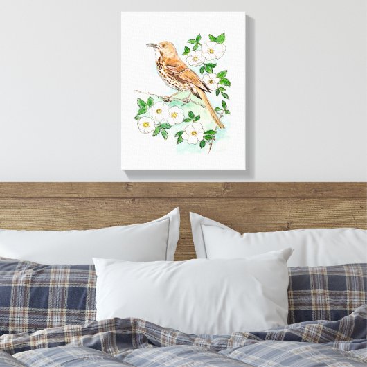 Georgië Canvas Afdruk (Insitu (Slaapkamer))