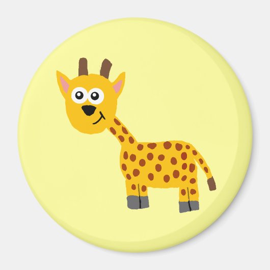 Georgie de Giraffe Magnet (Voorkant)