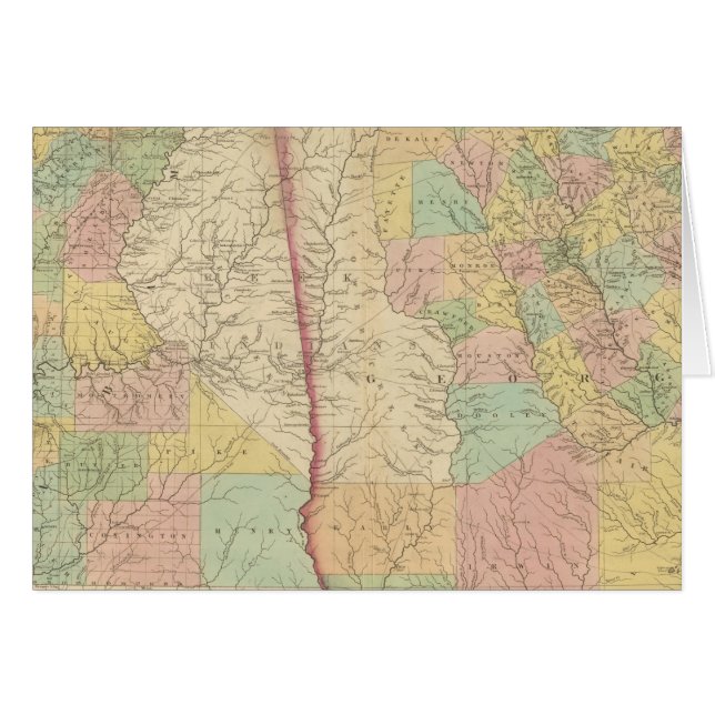 Georgië en Alabama 3 (Voorkant Horizontaal)