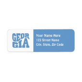 Georgië Etiket (Voorkant)