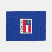 Georgië Fleece Deken (Voorkant (Horizontaal))