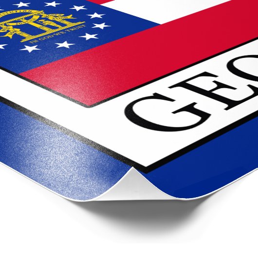 Georgië Foto Afdruk (Hoek)