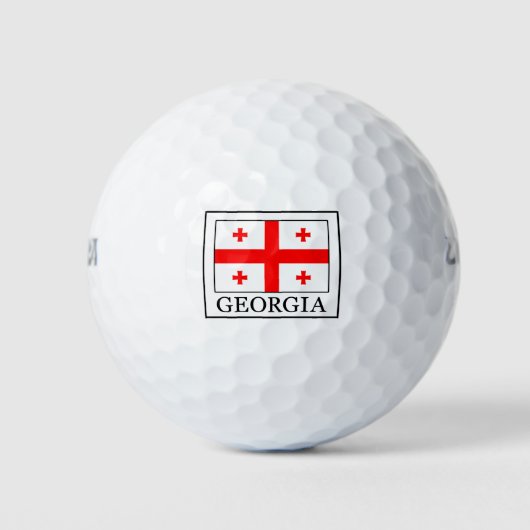 Georgië Golfballen (Voorkant)