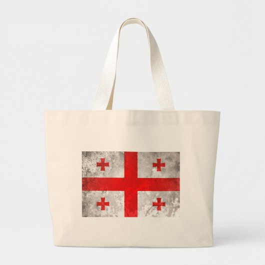Georgië Grote Tote Bag (Voorkant)