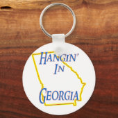 Georgië - Hangin' Sleutelhanger (Voorkant)