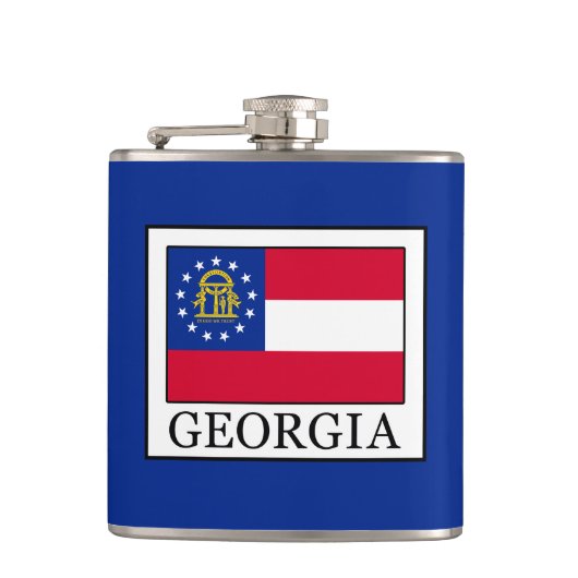 Georgië Heupfles (Voorkant)