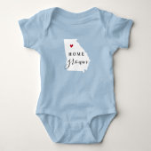 Georgië Home Grown State T-shirt (Voorkant)