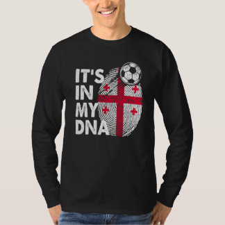 Georgië in mijn DNA Georgisch vlaggenteam Georgië T-shirt