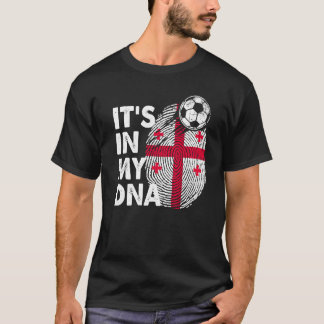Georgië in mijn DNA Georgisch vlaggenteam Georgië T-shirt