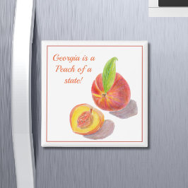 Georgië is een peach van een staat magneet