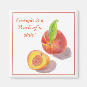 Georgië is een peach van een staat magneet