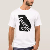 Georgië-kaart T-shirt (Voorkant)