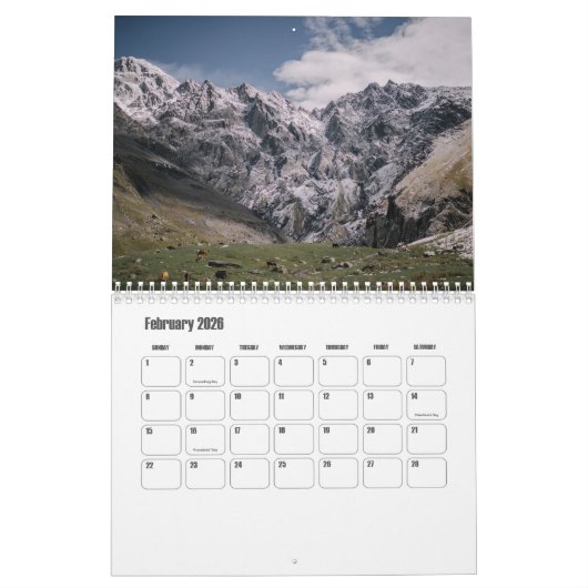 Georgië Kalender (Feb 2026)