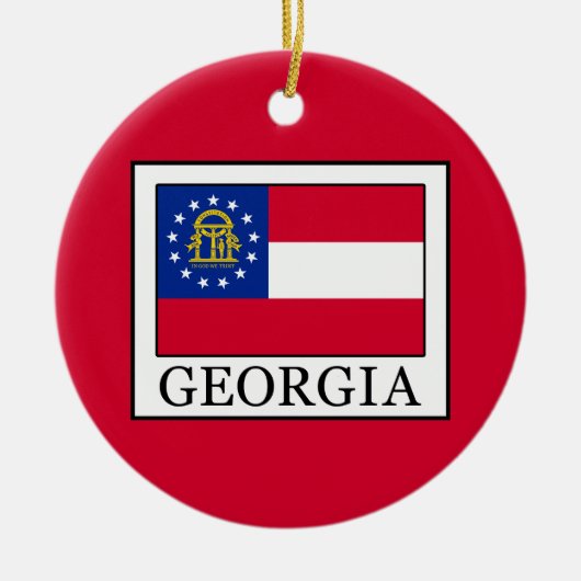 Georgië Keramisch Ornament (Voorkant)