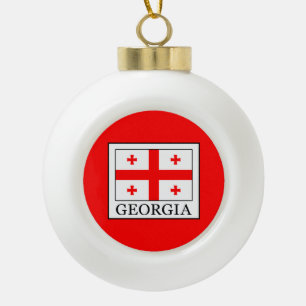 Georgië Keramische Bal Ornament