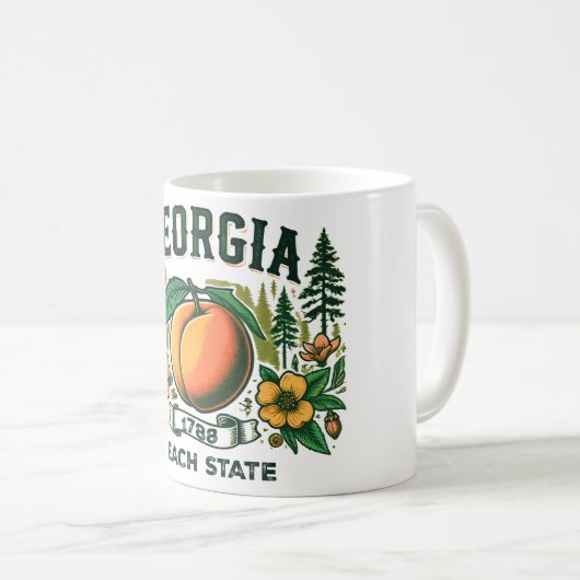  Georgië Koffiemok (Voorkant rechts)