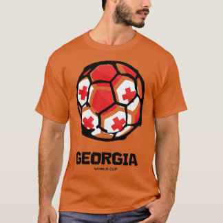 Georgië Landenvlag T-shirt