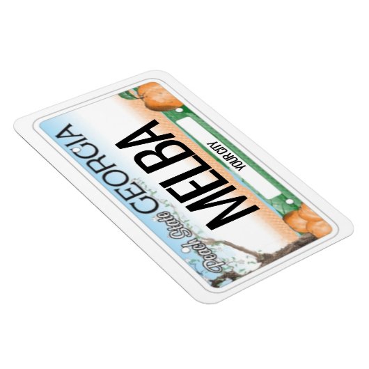 Georgië Licentie Bord Flexibel Magneet (Rechterzijde)