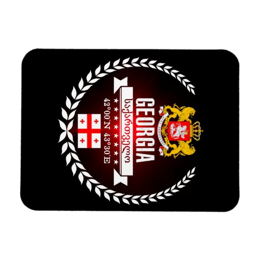 Georgië Magneet (Horizontaal)