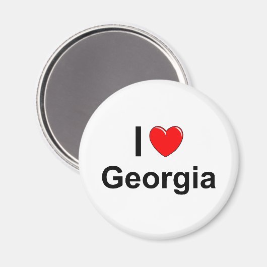 Georgië Magneet (Voorkant / Achterkant)