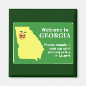 Georgië Magneet (Voorkant)