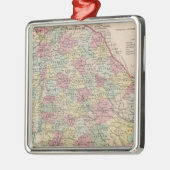 Georgië Metalen Ornament (Links)