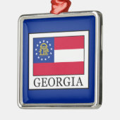 Georgië Metalen Ornament (Links)