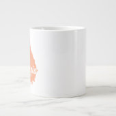 georgië | Naar mijn mening | perziken Grote Koffiekop (Voorkant)