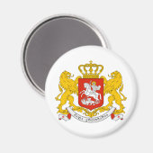 Georgië officieel wapen heraldiek symbool magneet (Voorkant / Achterkant)