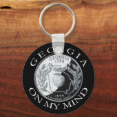 GEORGIË OP MIJN GEZICHT SLEUTELHANGER (Voorkant)