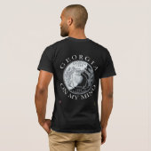 GEORGIË OP MIJN GEZICHT T-SHIRT (Achterkant volledig)