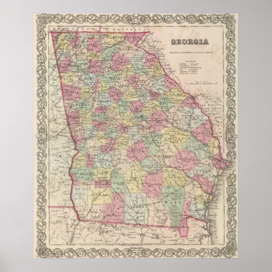 Georgië Poster (Voorkant)