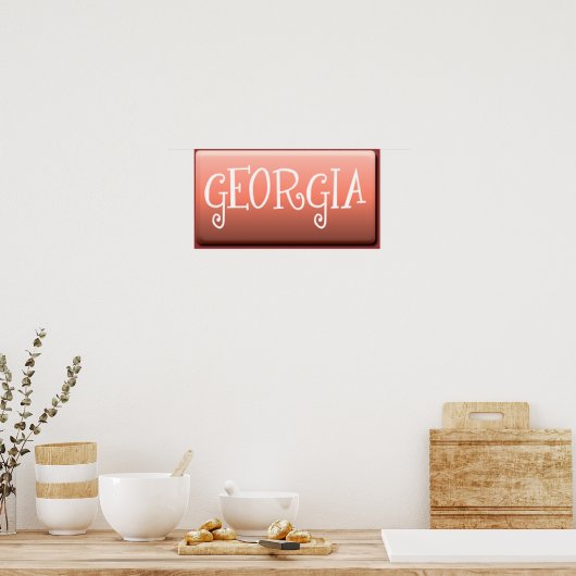 Georgië Poster (Keuken)