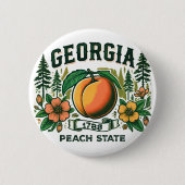  Georgië Ronde Button 5,7 Cm (Voorkant)