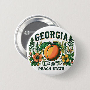 Georgië Ronde Button 5,7 Cm