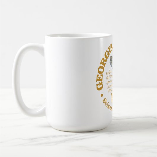 Georgië (roodbaars) koffiemok (Links)