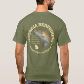 Georgië (roodbaars) t-shirt (Achterkant)