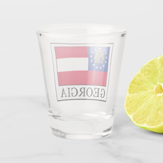 Georgië Shot Glas (Achterkant)