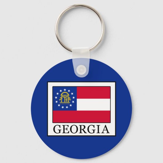 Georgië Sleutelhanger (Voorkant)