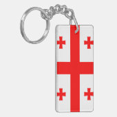 Georgië Sleutelhanger (Voorkant Links)
