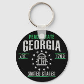 Georgië Sleutelhanger (Voorkant)