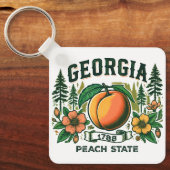  Georgië Sleutelhanger (Voorkant)