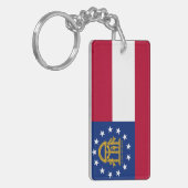 Georgië Sleutelhanger (Voorkant Links)